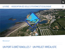 Tablet Screenshot of la-vigie.org